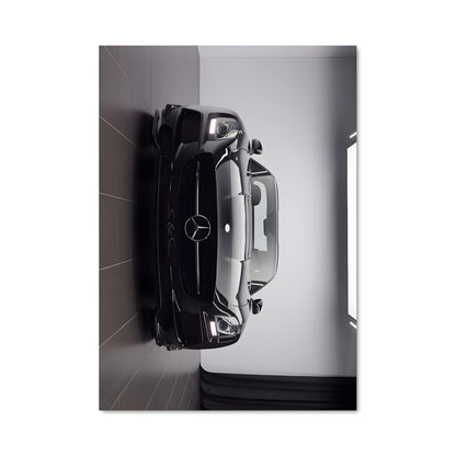 Poster Sls amg black series 78779