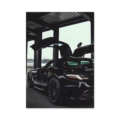 Poster Sls amg black series 78782