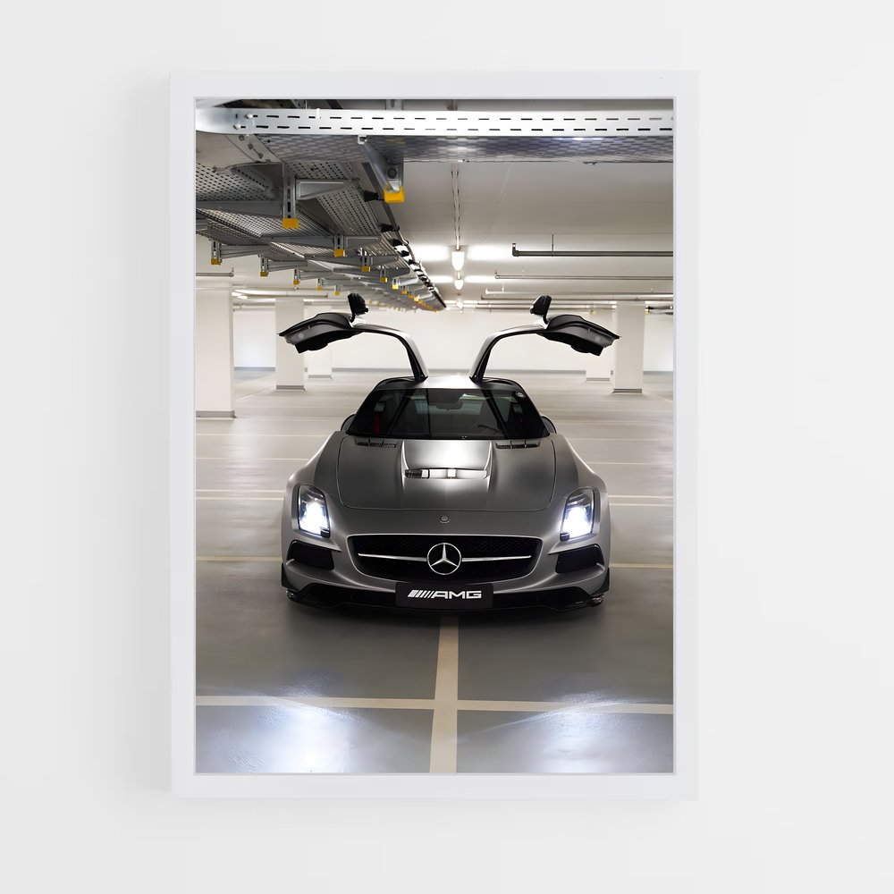 ap-sls amg roadster-4 cadre Blanc