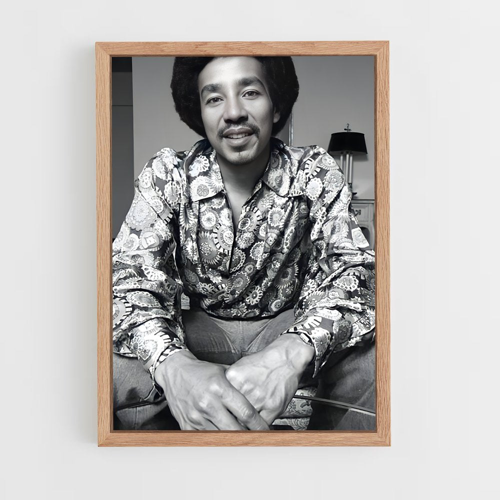ap-smokey robinson-2 cadre Bois clair