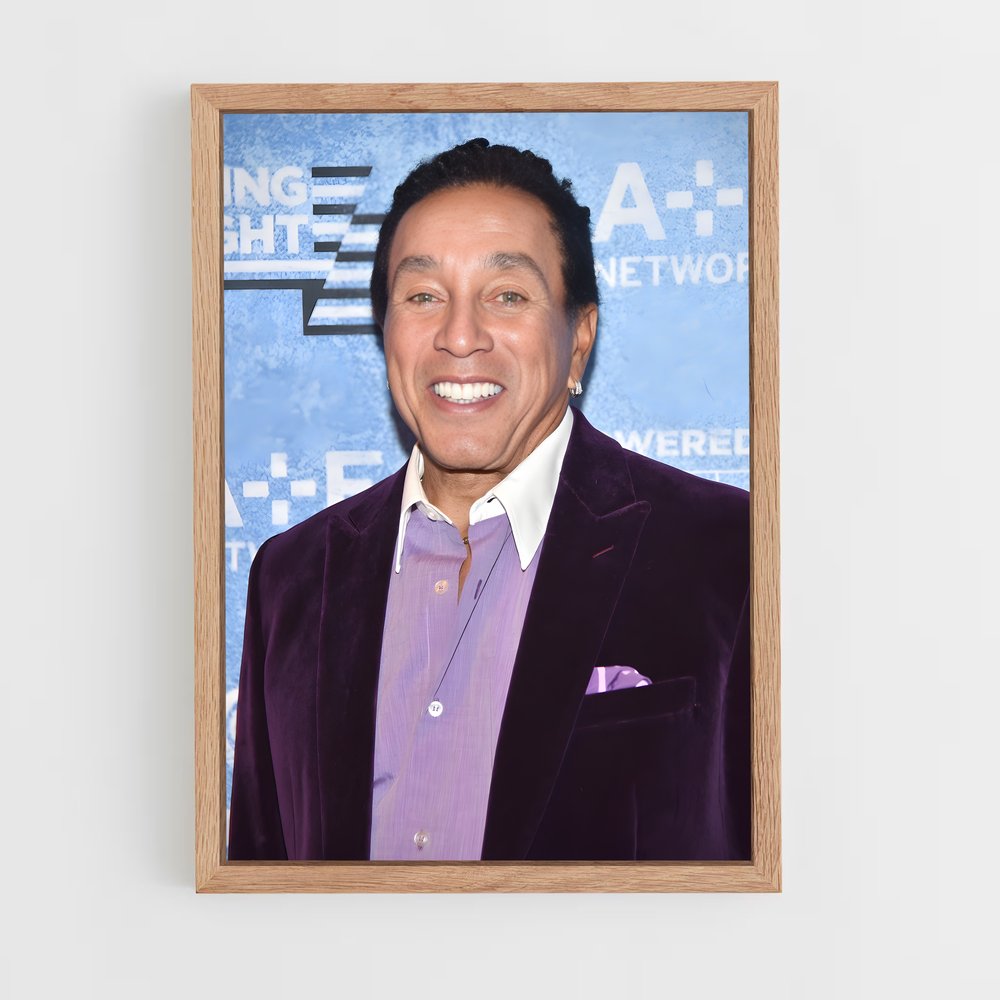 ap-smokey robinson-3 cadre Bois clair
