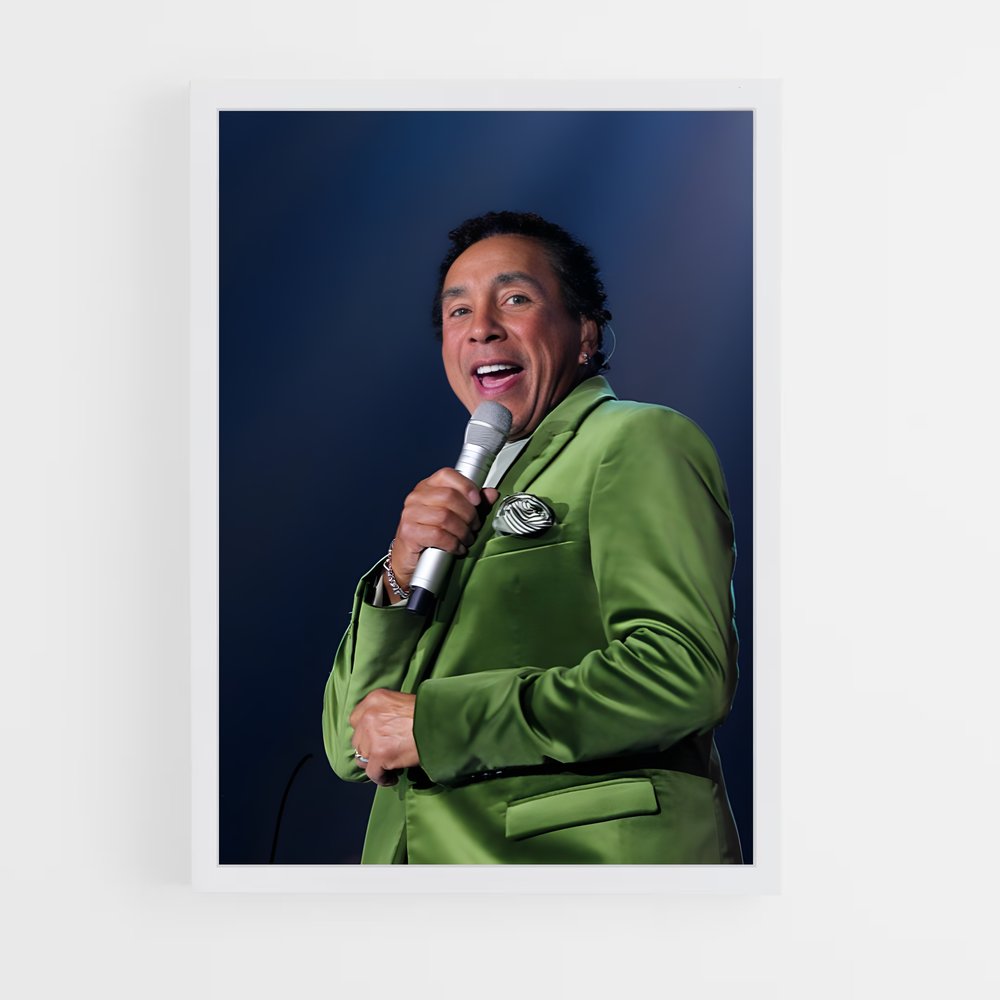 ap-smokey robinson-4 cadre Blanc