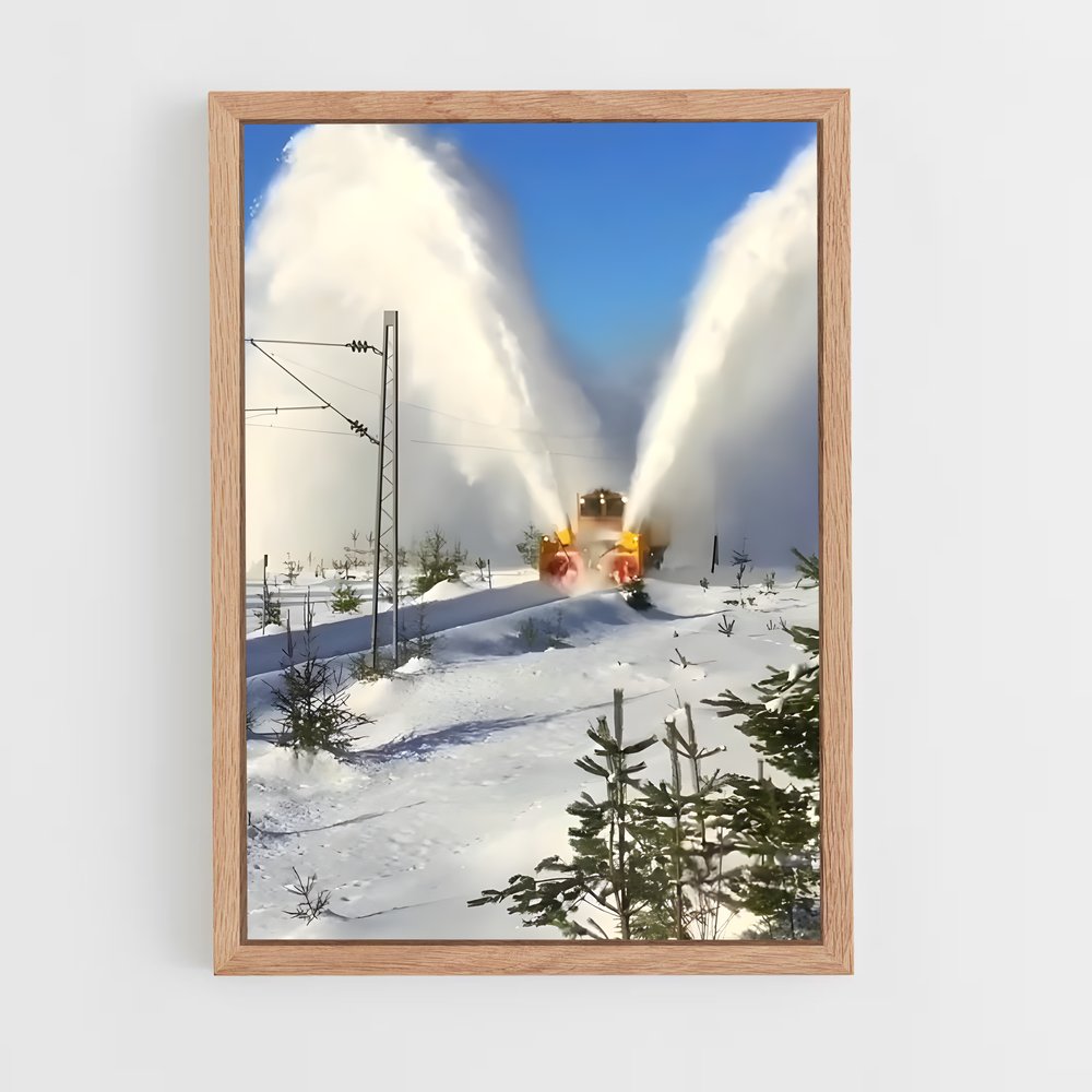 ap-snow plow-1 cadre Bois clair