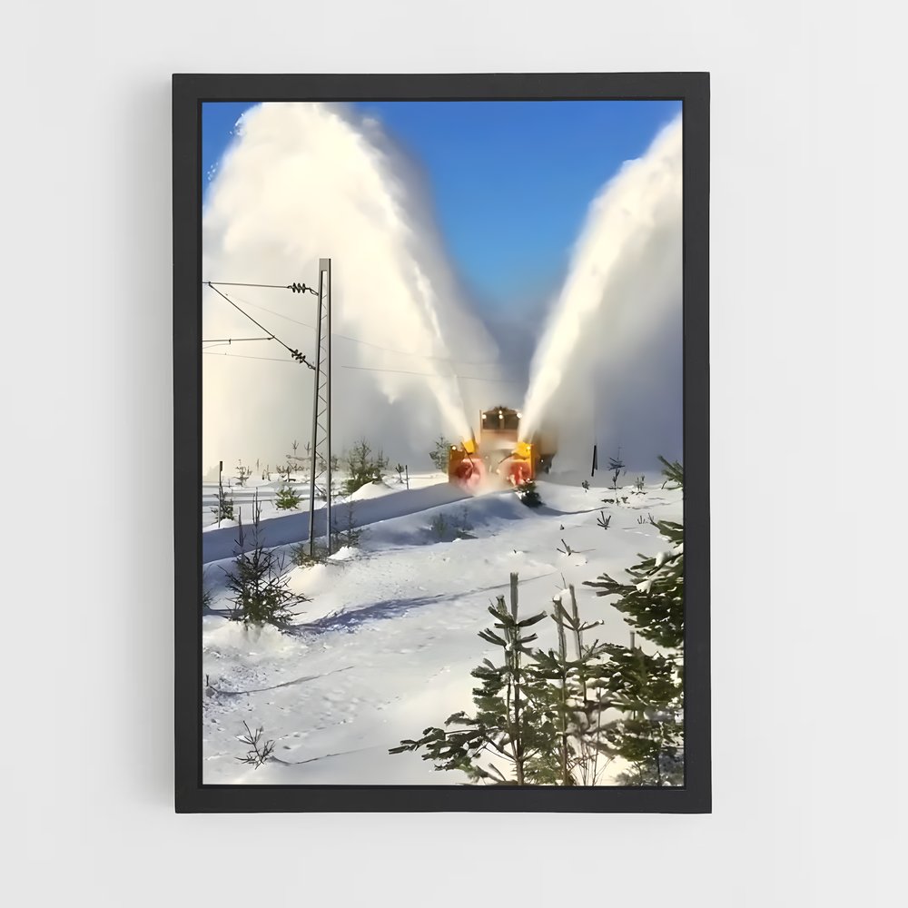 ap-snow plow-1 cadre Noir