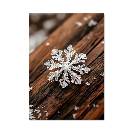 Poster Flocon Fantaisie