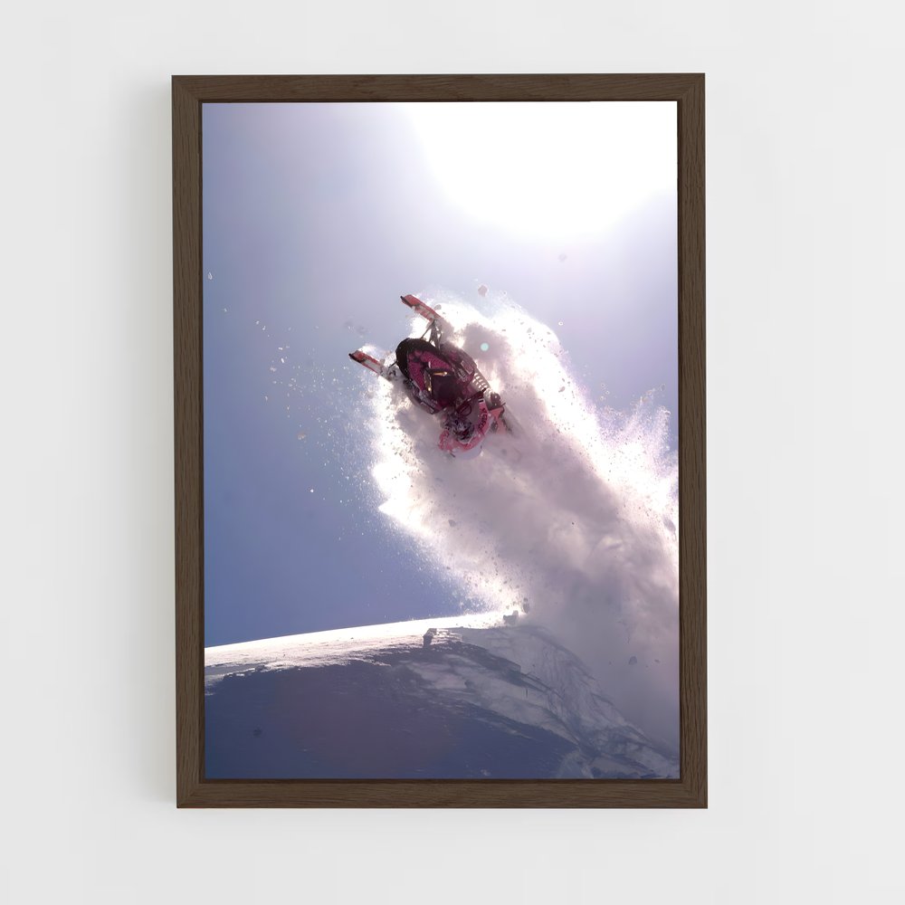 ap-snowmobiles-2 cadre Bois foncé