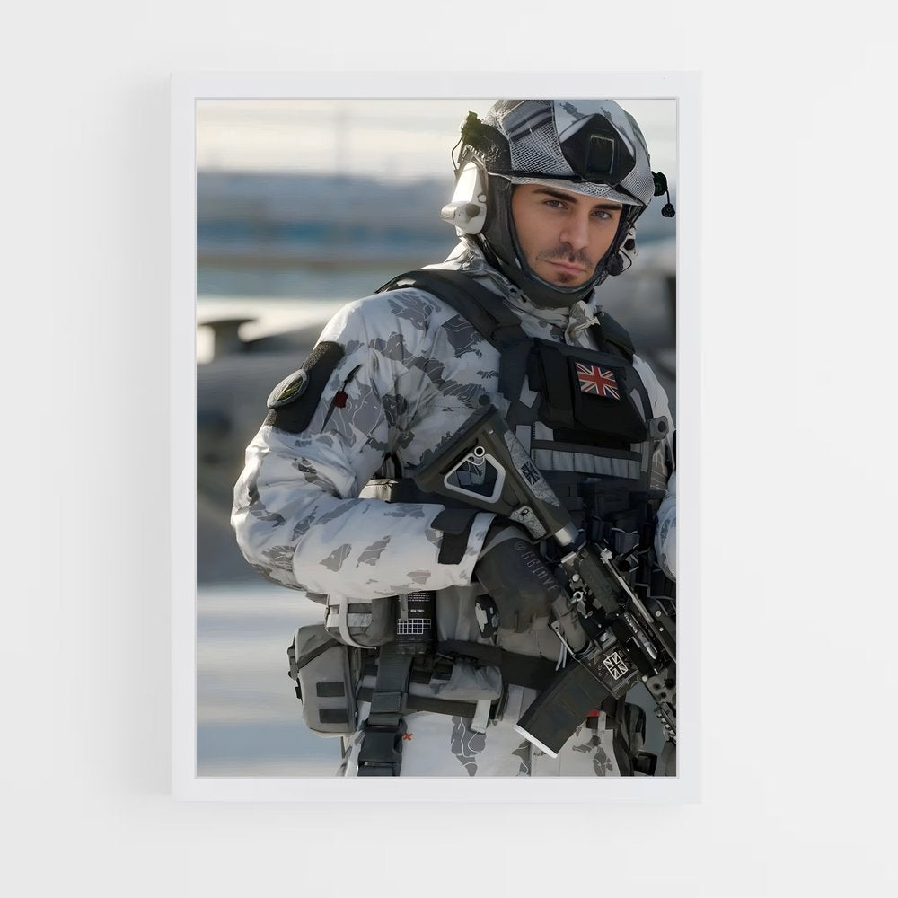 ap-soap mactavish-2 cadre Blanc
