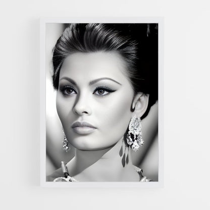ap-sofia loren-6 cadre Blanc