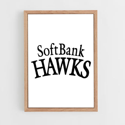 ap-softbank hawks-1 cadre Bois clair