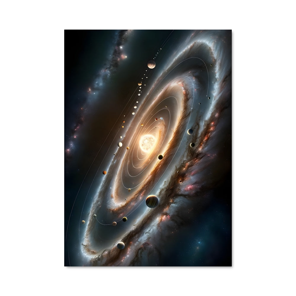 Poster Voie Lactée et Ses Gardiens