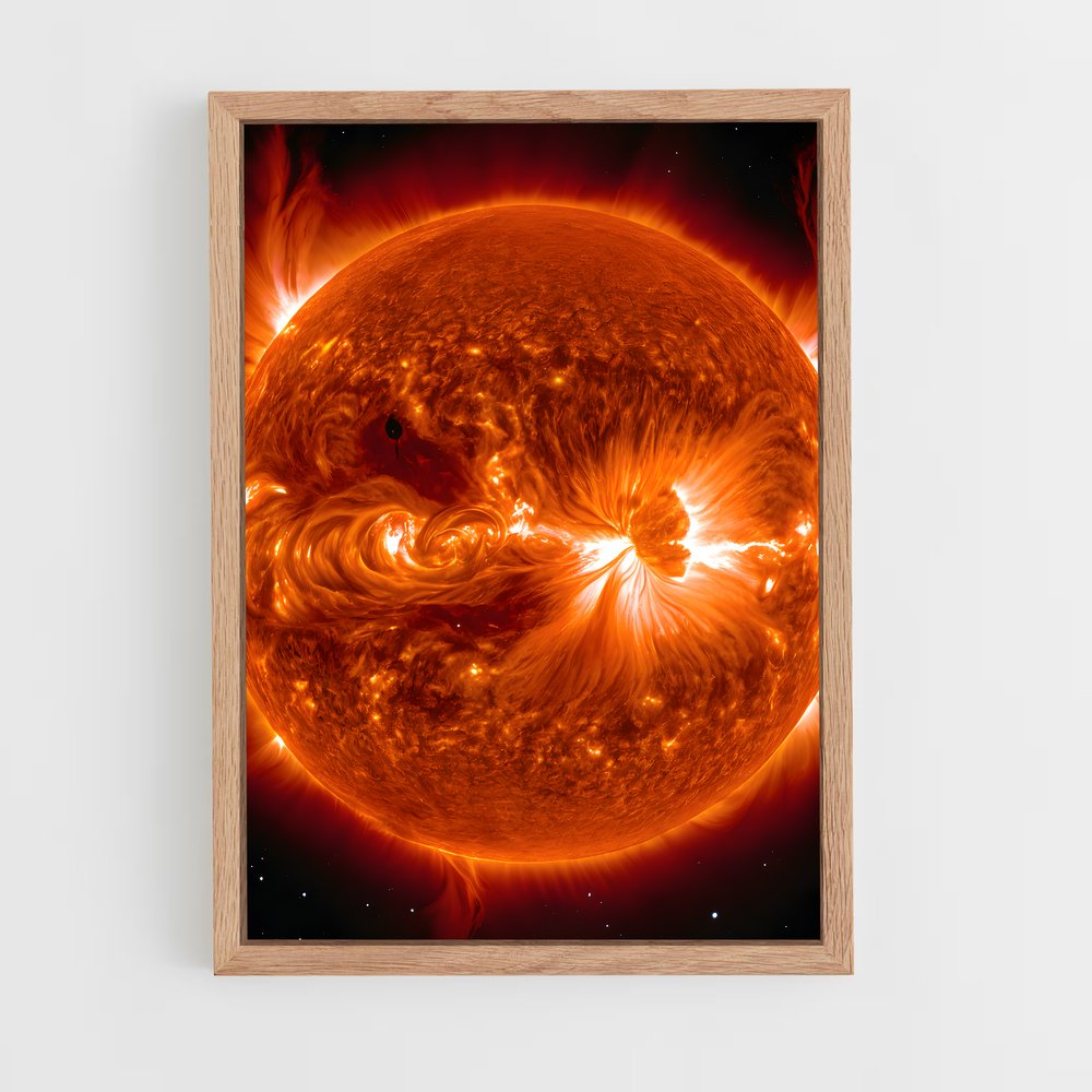 ap-solar flare-2 cadre Bois clair