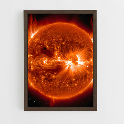 ap-solar flare-2 cadre Bois foncé