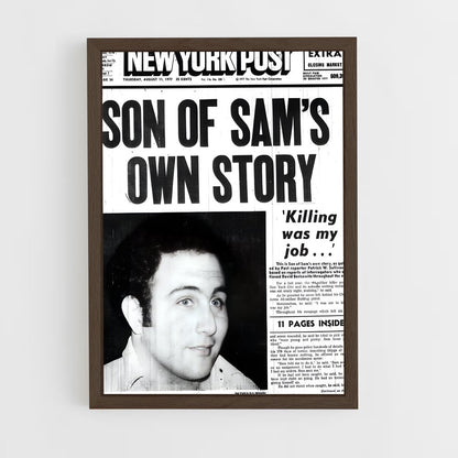 ap-son of sam-1 cadre Bois foncé