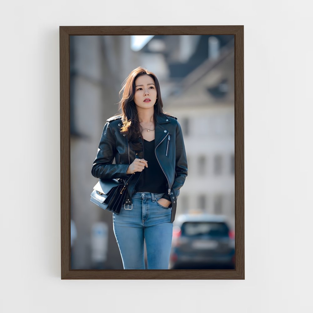 ap-son ye-jin-10 cadre Bois foncé