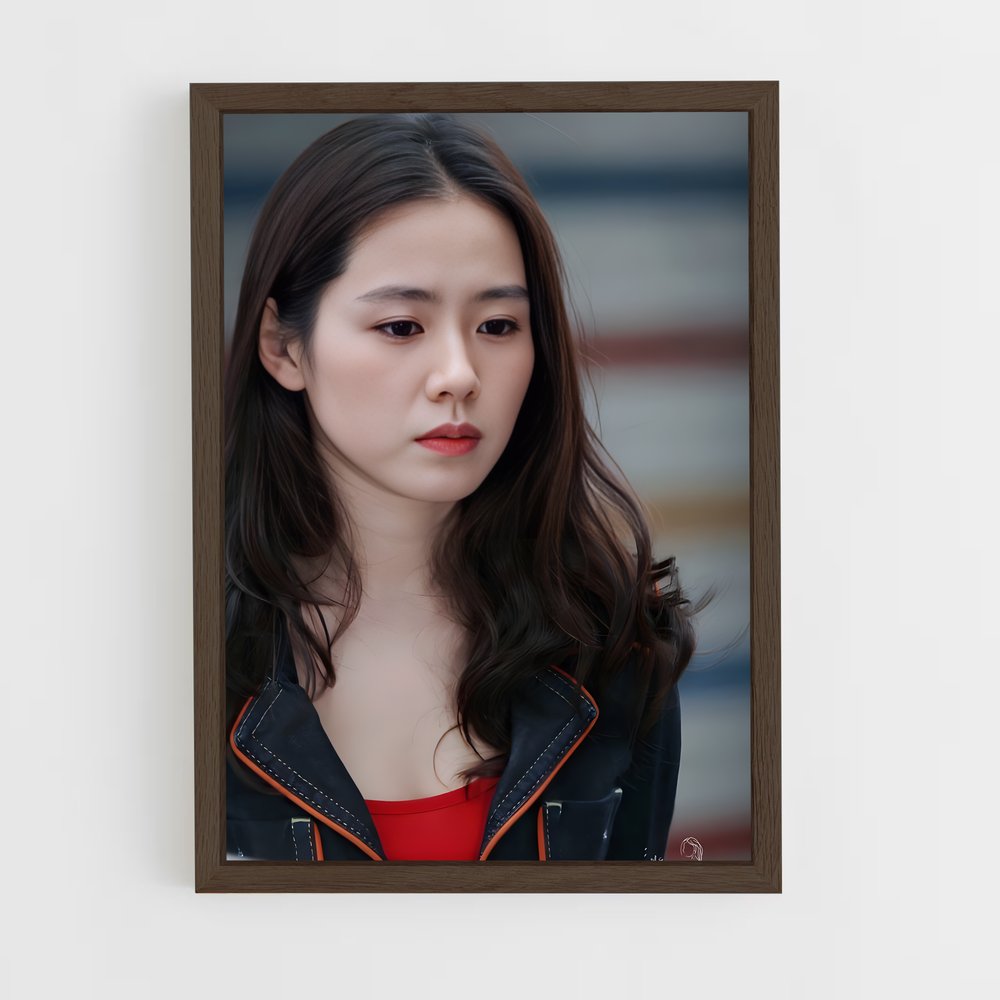 ap-son ye-jin-7 cadre Bois foncé