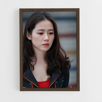ap-son ye-jin-7 cadre Bois foncé