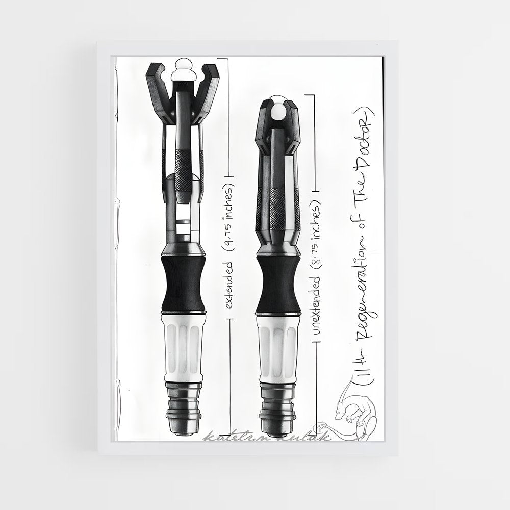ap-sonic screwdriver-5 cadre Blanc