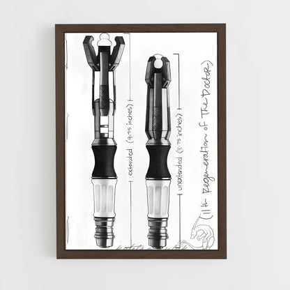 ap-sonic screwdriver-5 cadre Bois foncé