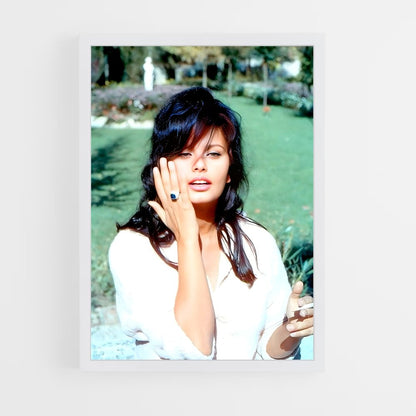 ap-sophia loren-2 cadre Blanc