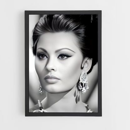 ap-sophia loren-4 cadre Noir
