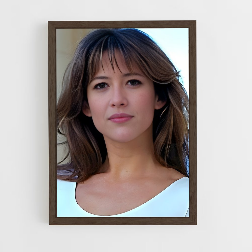 ap-sophie marceau-1 cadre Bois foncé