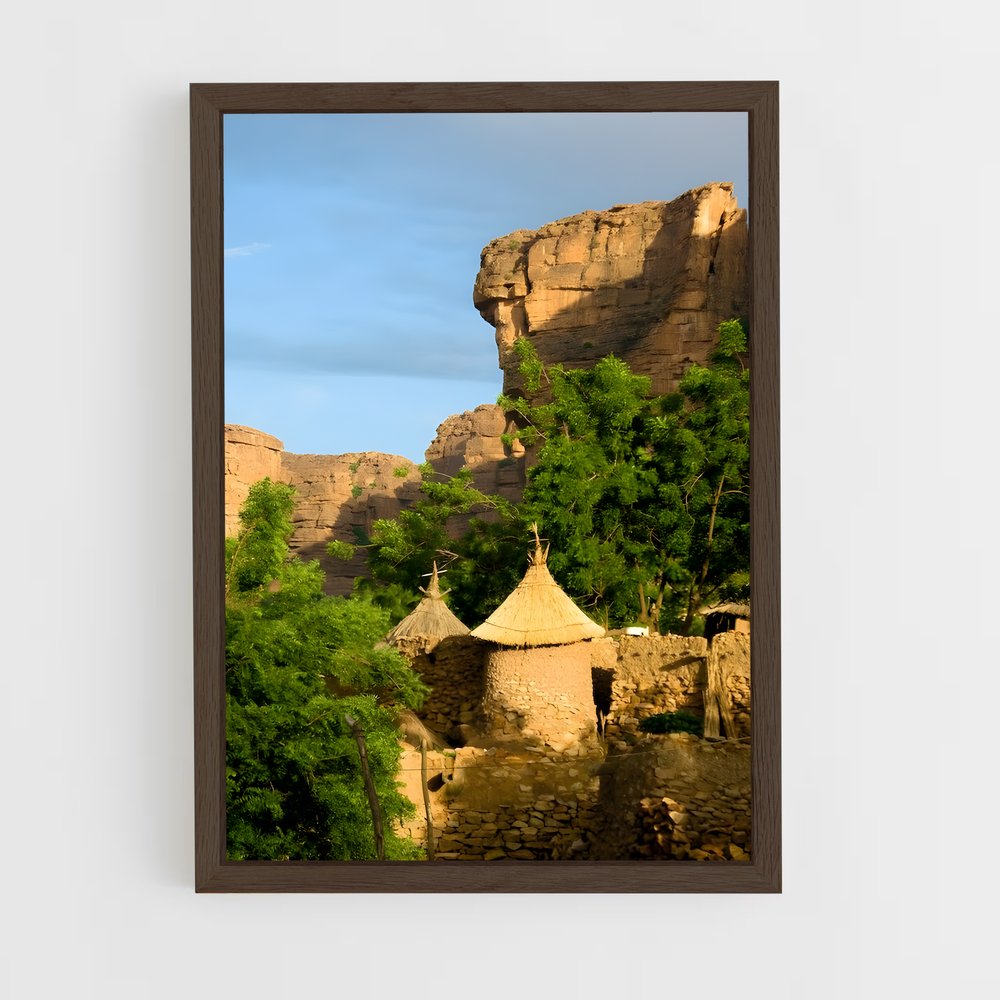 ap-source du nil-2 cadre Bois foncé
