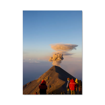 Poster Volcan Éveillé