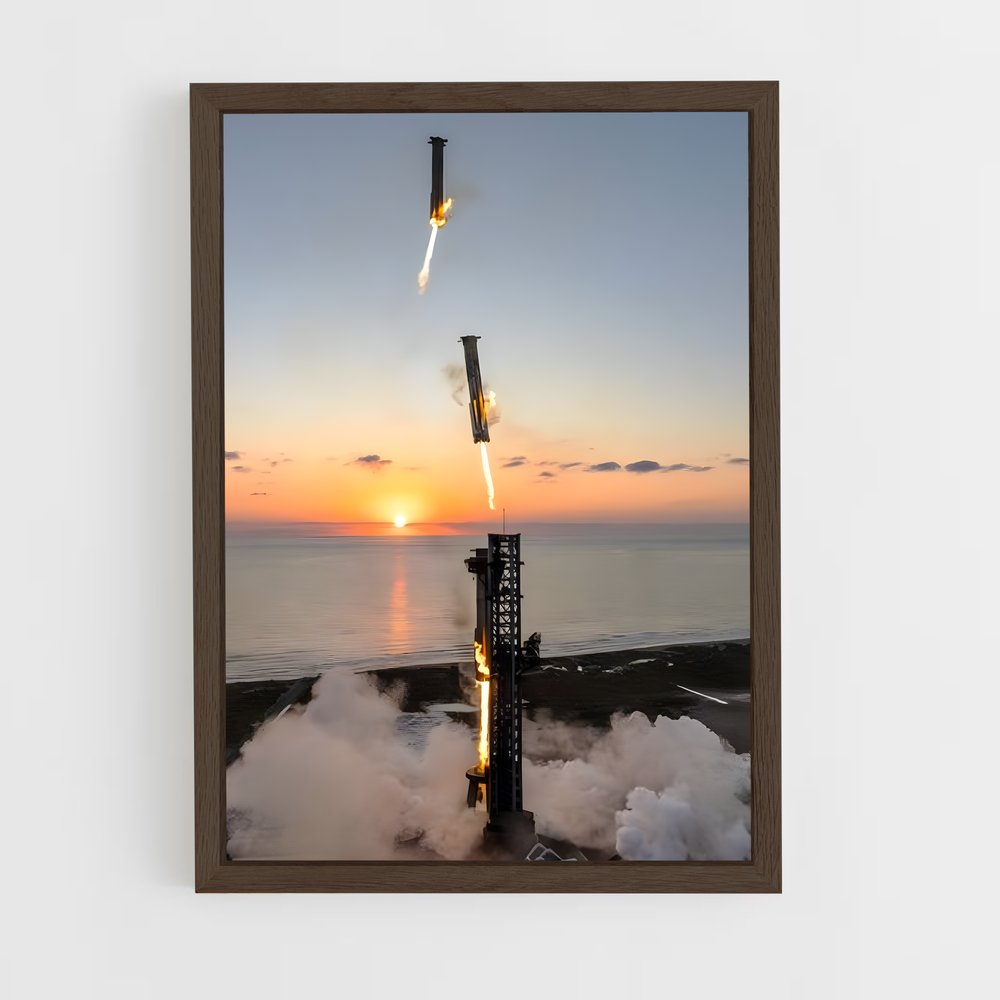 ap-spacex-23 cadre Bois foncé