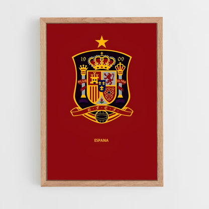 ap-spain national football team-2 cadre Bois clair