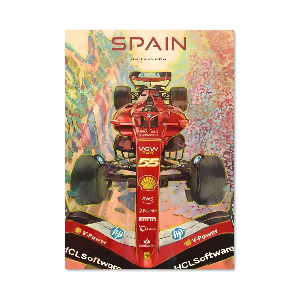 Poster Ferrari F1 Passion