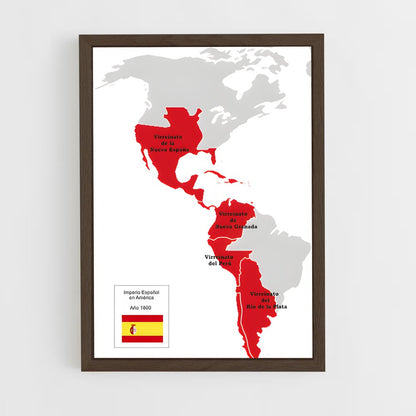ap-spanish empire-1 cadre Bois foncé