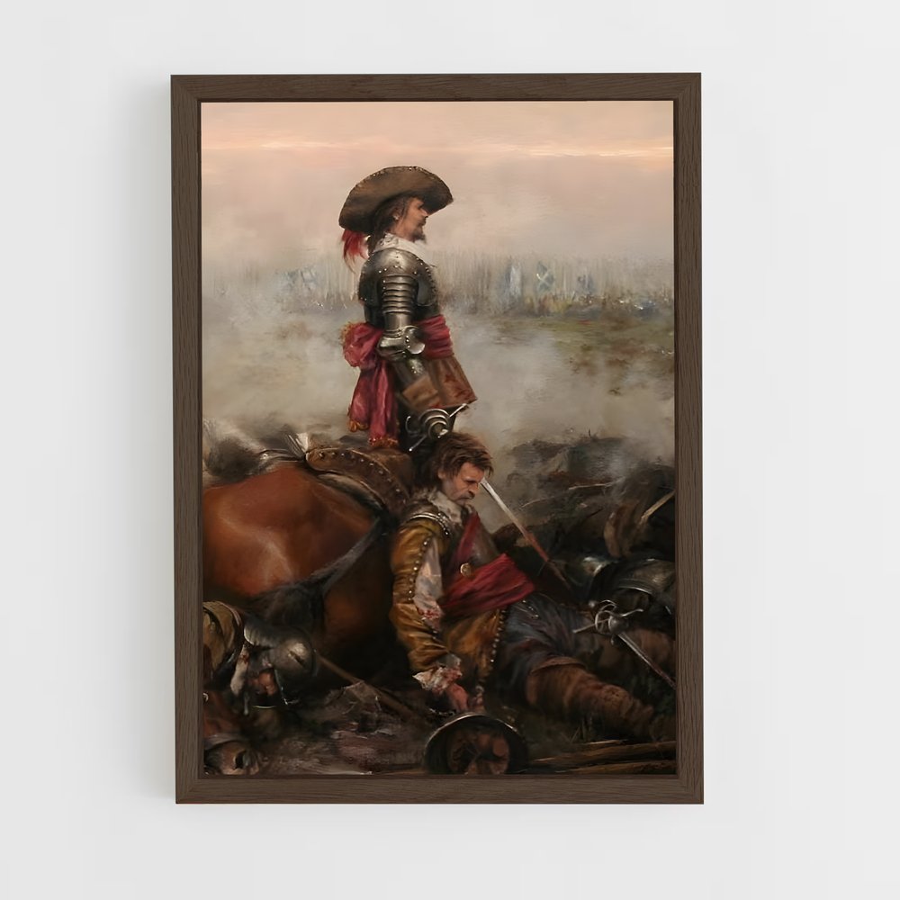 ap-spanish empire-4 cadre Bois foncé