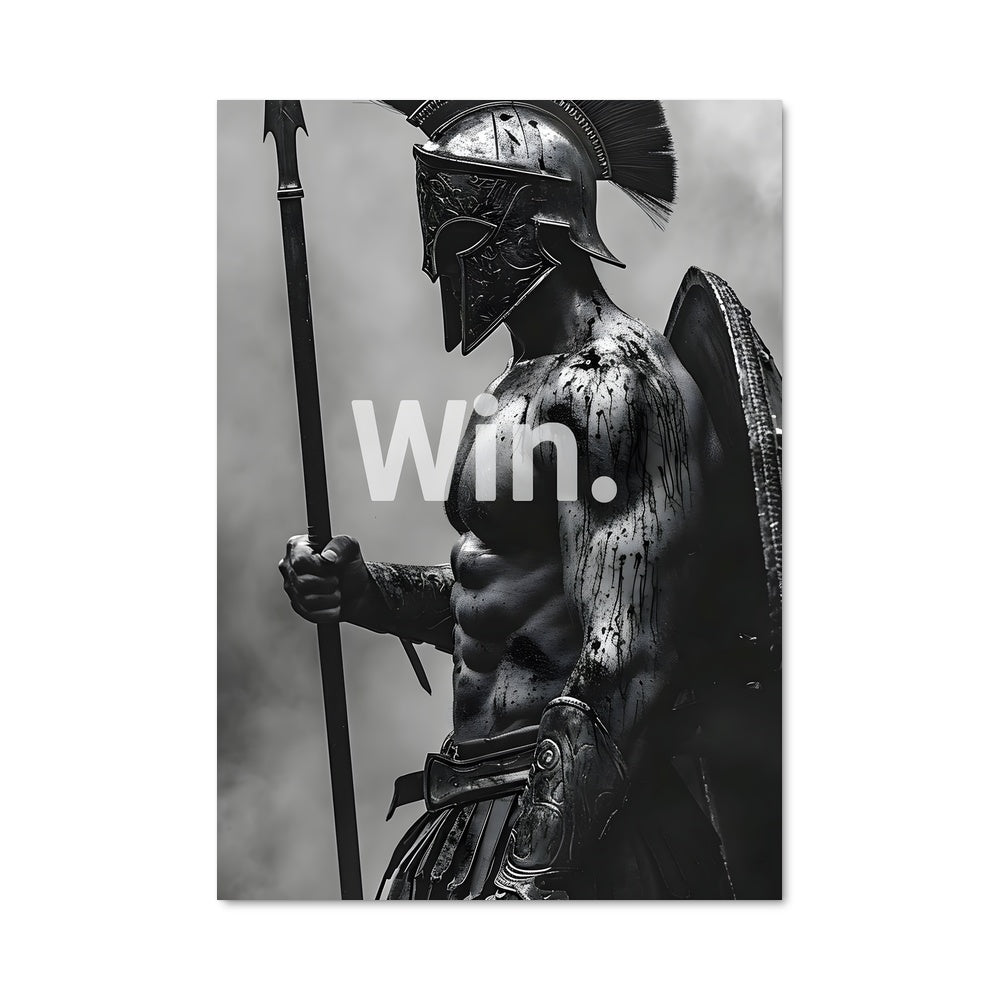 Poster Spartan warrior 3843
