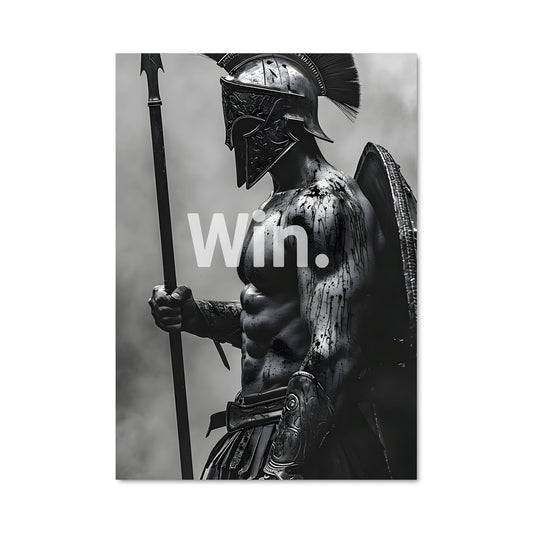 Poster Spartan warrior 3843