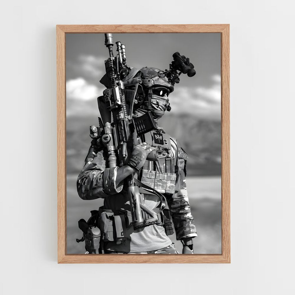 ap-special forces-1 cadre Bois clair