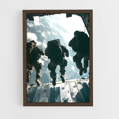 ap-special forces-2 cadre Bois foncé