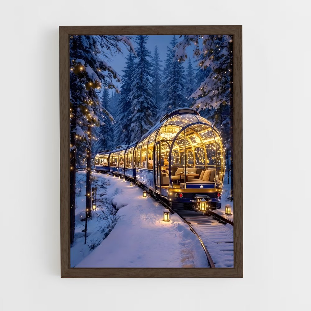 ap-specialty trains-2 cadre Bois foncé