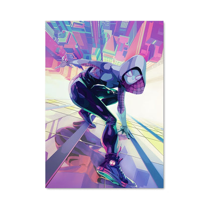 Poster Spider-Gwen en Action