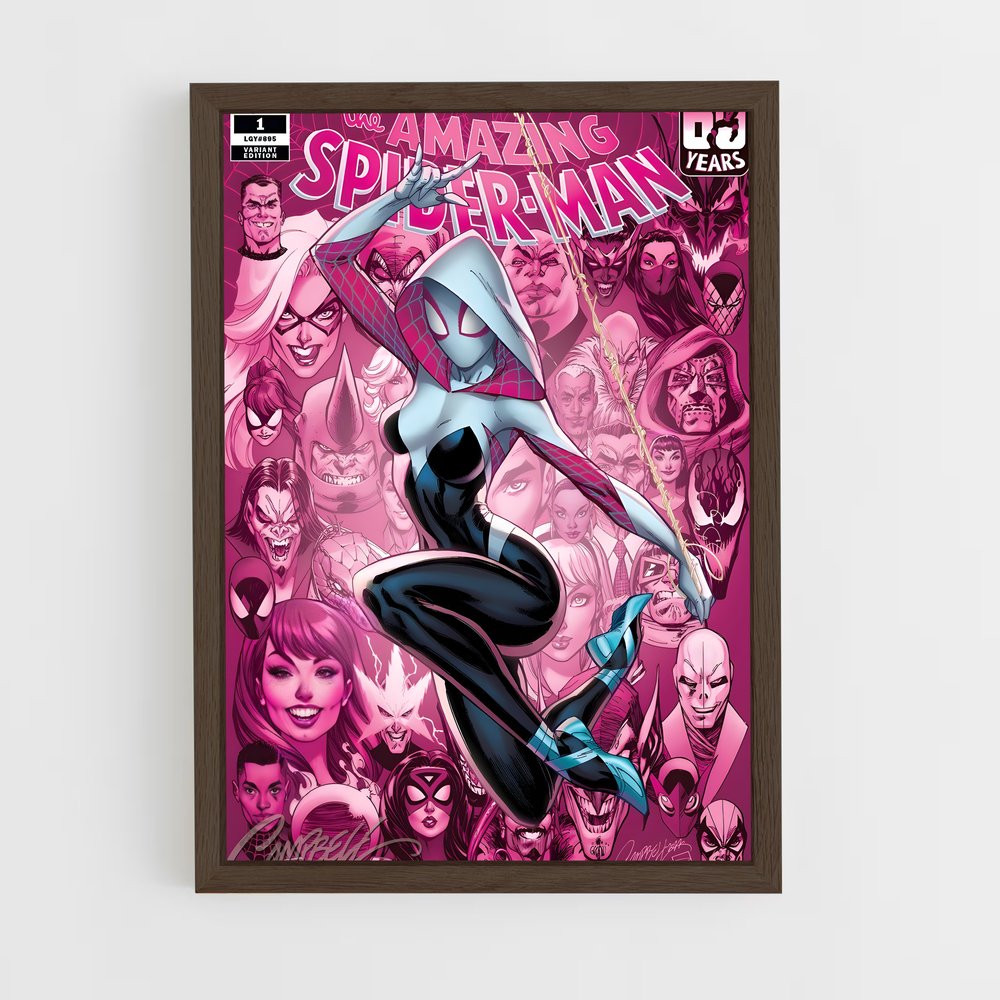 ap-spider gwen-3 cadre Bois foncé