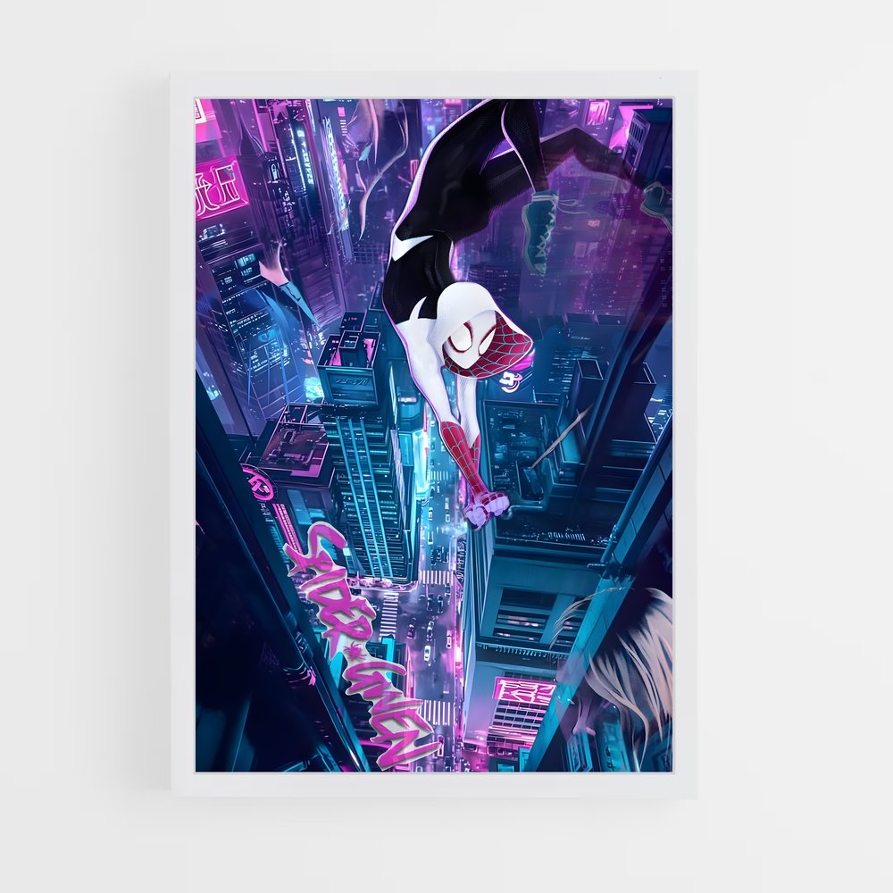 ap-spider gwen-4 cadre Blanc