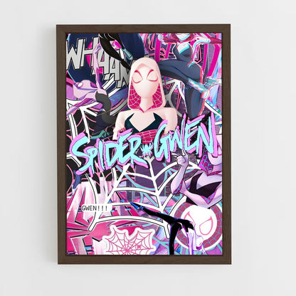 ap-spider gwen-7 cadre Bois foncé