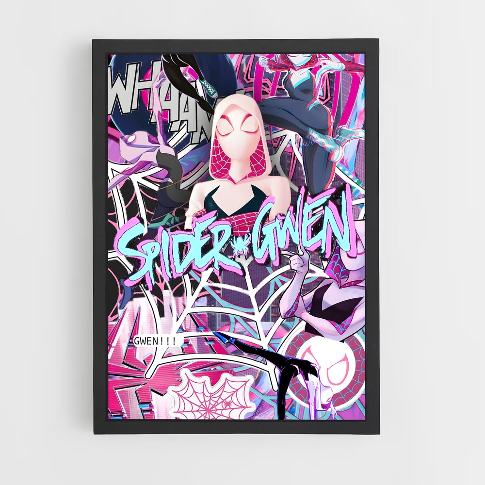 ap-spider gwen-7 cadre Noir
