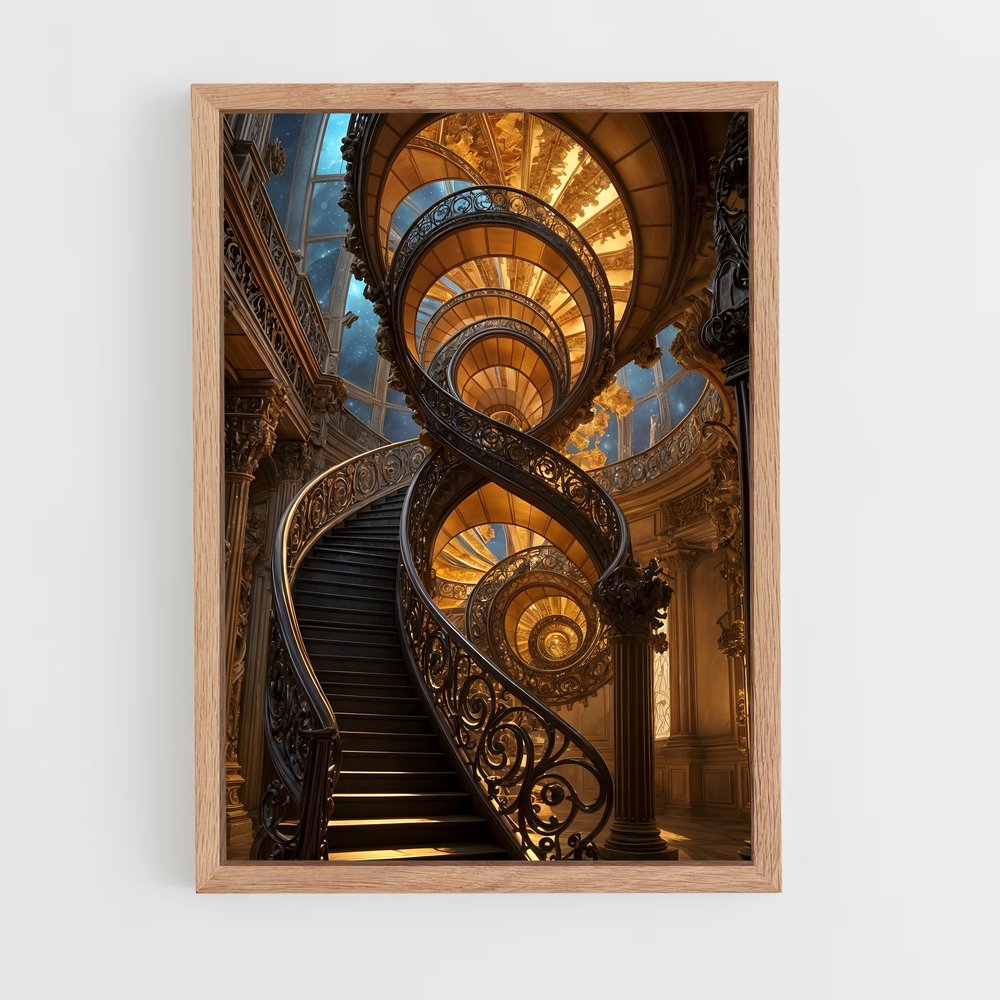 ap-spiral staircases-5 cadre Bois clair