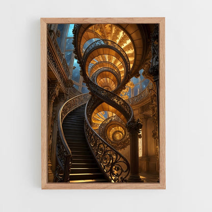 ap-spiral staircases-5 cadre Bois clair