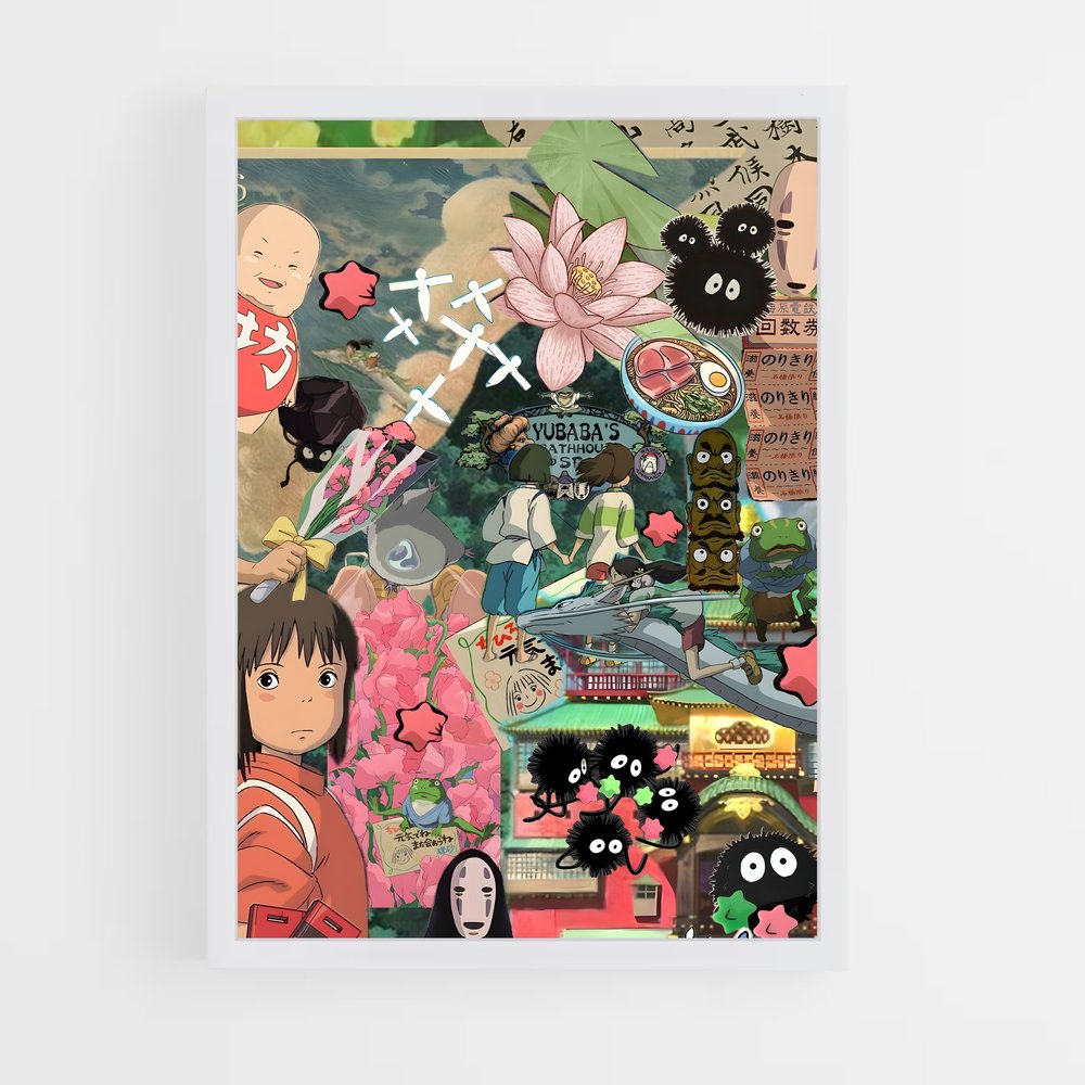 ap-spirited away-5 cadre Blanc