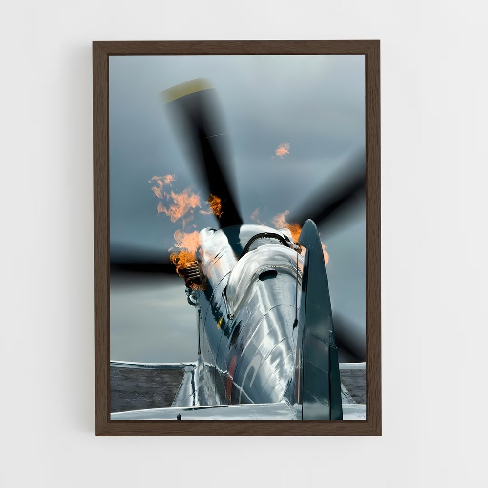 ap-spitfire-1 cadre Bois foncé