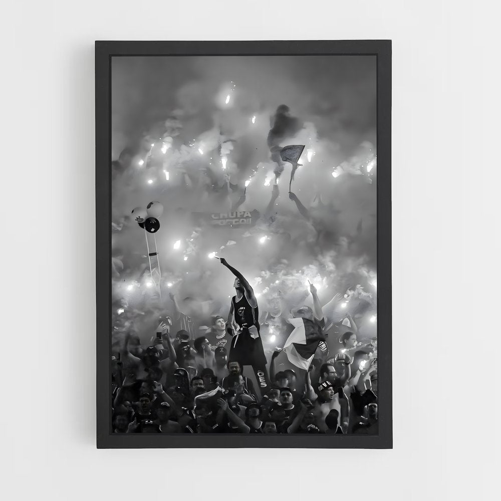ap-sport club corinthians paulista-16 cadre Noir