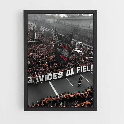 ap-sport club corinthians paulista-9 cadre Noir