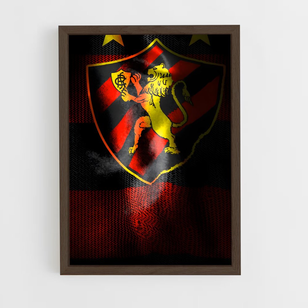 ap-sport club do recife-9 cadre Bois foncé