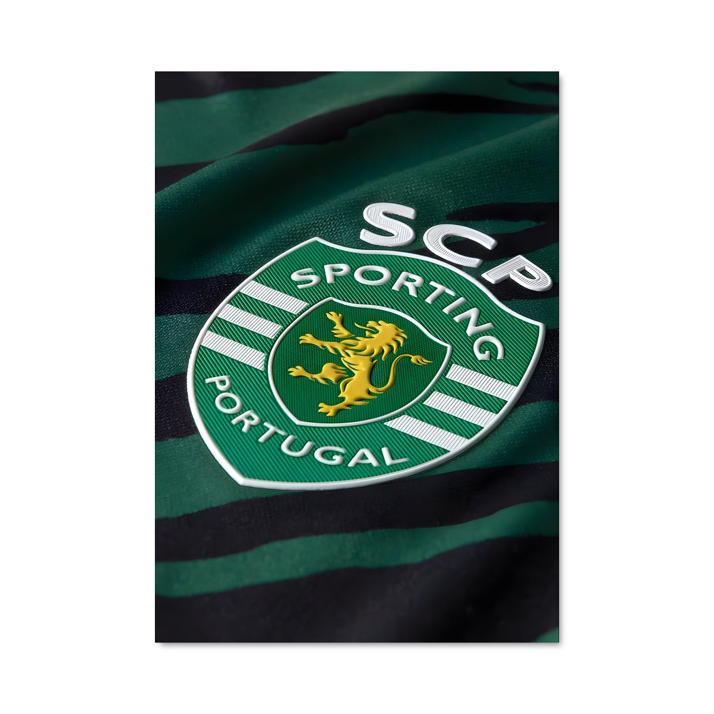 Poster Évasion Vert et Noir